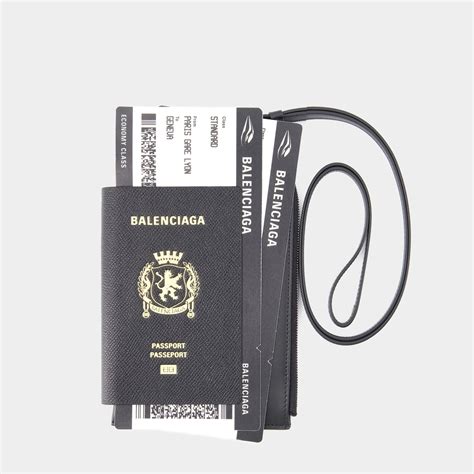 balenciaga passport holder replica